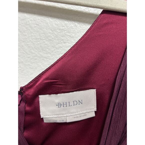 Anthropologie BHLDN Angie Chiffon Dress Bridesmaid Prom Formal Size Medium - Picture 3 of 7